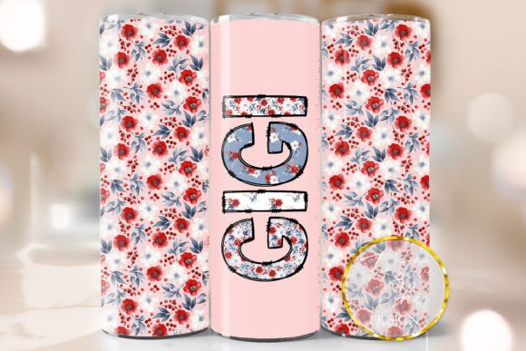 Gigi Skinny Tumbler Wrap: Graphics for Crafts