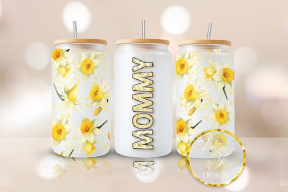 Mommy Libbey Cup Wrap Graphics for Crafts