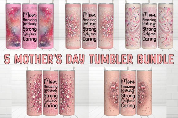 Mother’s Day Tumbler, Mom Amazing: Graphics for Crafts