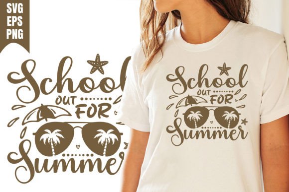 Out for Summer School Kids Weekend SVG
